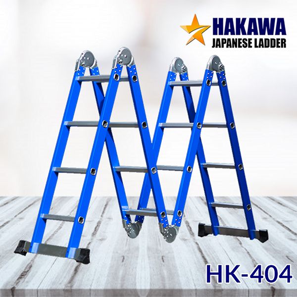Thang nhôm gấp HAKAWA HK 404