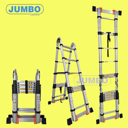 Thang nhôm rút cao cấp JUMBO A220(2.2m)