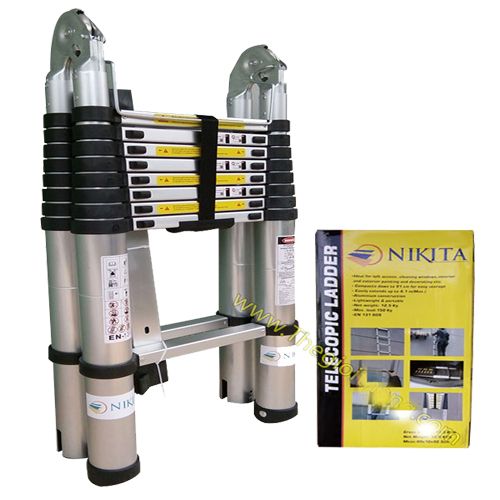 Thang nhôm rút chữ A 4m NIKITA NKT-80AI(4m)