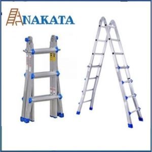 Thang nhôm rút chữ a NAKATA TY3A Chữ A 1.4m