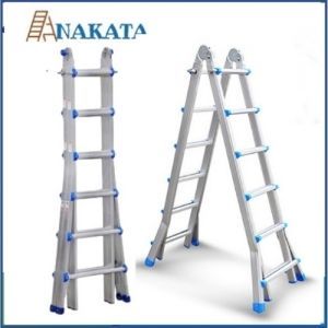 Thang nhôm rút chữ A NAKATA  TY6A( A cao 3.1mm)