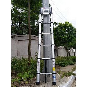 Thang nhôm rút đơn cao 5.8m Hakachi HT-580Cp