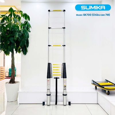 Thang nhôm rút SUMIKA SK700, chiều cao 7.0m